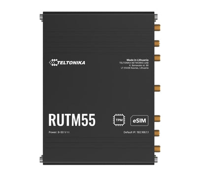 Teltonika RUTM55 Dual 5G Router, Dual SIM & eSIM™