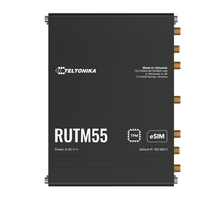 Teltonika RUTM55 Dual 5G Router, Dual SIM & eSIM™