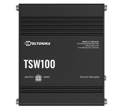 Teltonika TSW100 Industrial POE+ Ethernet Switch