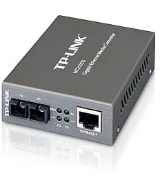 TP-LINK MC210CS 1000Mbps RJ45 to 1000Mbps single-mode SC fiber Converter