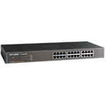 TP-LINK TL-SF1024 24-Port 10/100Mbps Rackmount Unmanaged Switch energy-efficient Supports MAC 19-inch