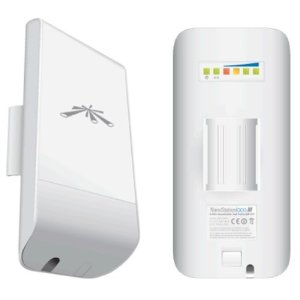 Ubiquiti airMAX Nanostation LOCO M 2.4GHz Indoor/Outdoor CPE - Point-to-Multipoint(PtMP) application - Includes