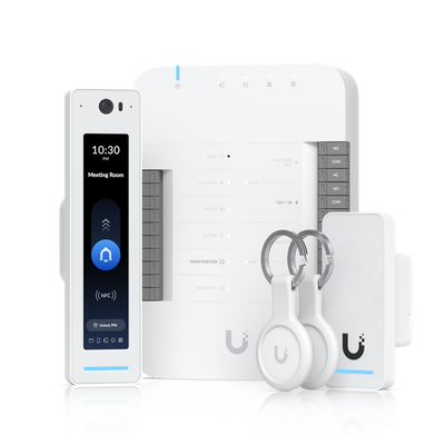 Ubiquiti UniFi Access Gen 2 Pro Starter Kit - Comprehensive UniFi Access Starter Kit - UniFi Dream Machine Pro