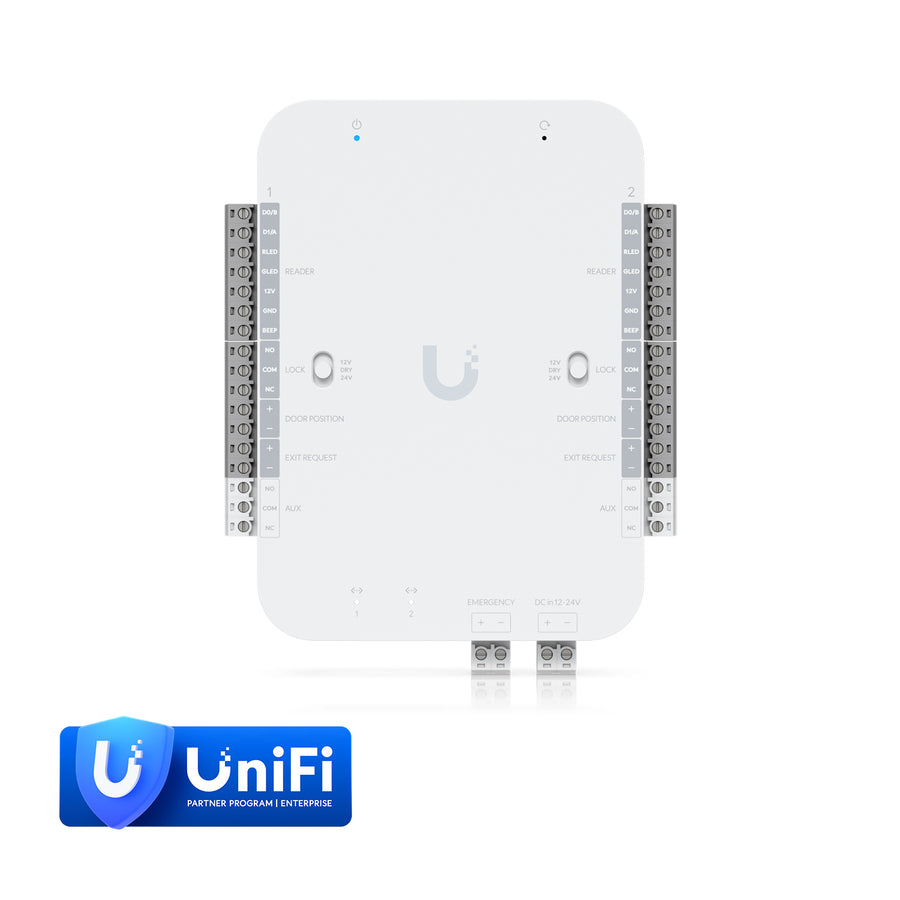 Ubiquiti Retrofit Hub, DC-powered Hub Supports Wiegand And OSDP Readers