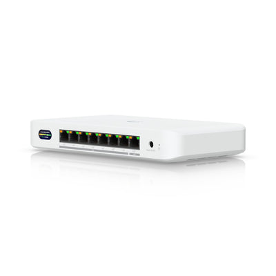 Ubiquiti Device Bridge Switch, Compact PoE+ Switch* (1) 10 GbE Port