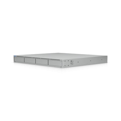 Ubiquiti UNAS Pro 4, 1U Rack-Mount NAS(4) 2.5/3.5"HDD Bays(2) M.2NVMe SSD