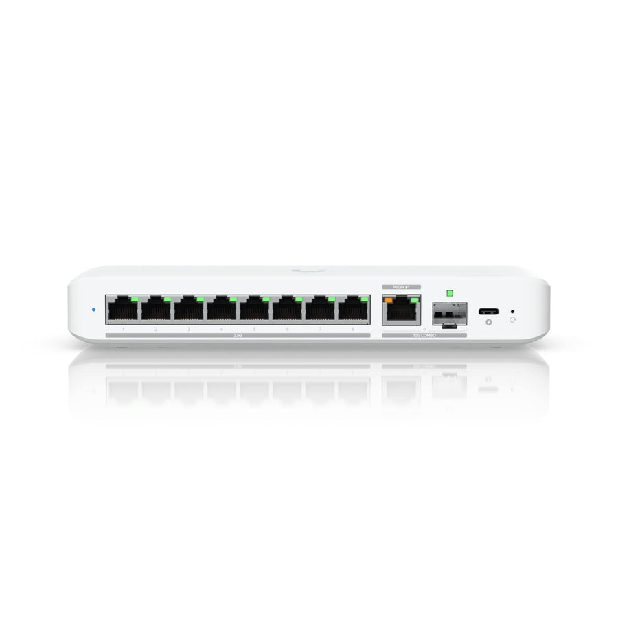 Ubiquiti Flex 2.5G, Flexible, 8-port 2.5 GbE Switch
