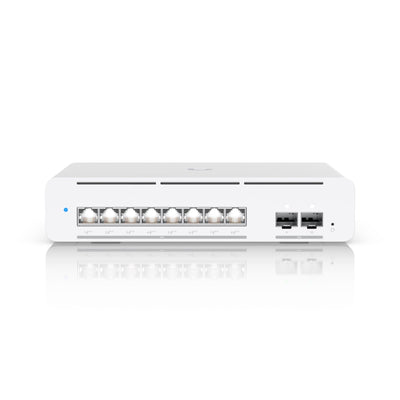 Ubiquiti Pro XG 8 PoE, Compact Desktop/Wall-mountable