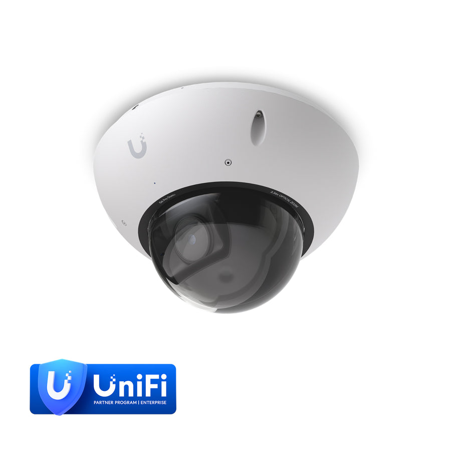Ubiquiti G6 Pro Dome, White, All-Weather Vandal-Proof 4K PoE+