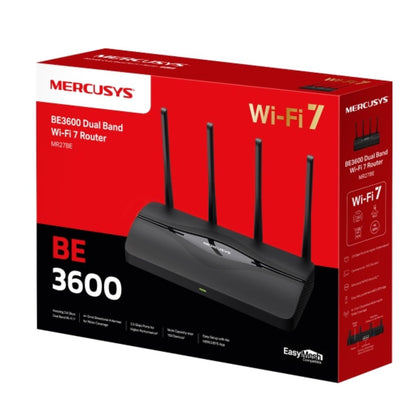 TP-LINK Mercusys MR27BE BE3600 Dual Band Wi-Fi 7 Router (WIFI7) 688 Mbps at 2.4GHz