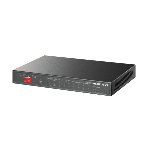 TP-LINK Mercusys MS110CMP 8-Port 10/100 Mbps + 2-Port Gigabit Desktop Switch with 8-Port PoE+