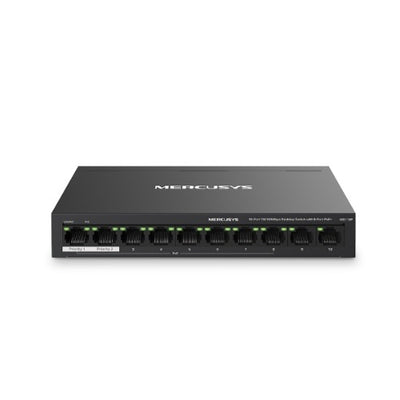TP-LINK Mercusys MS110P 10-Port 10/100Mbps Desktop Switch with 8-Port PoE+