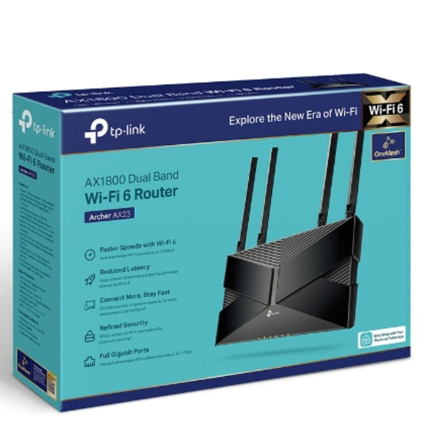 TP-LINK Archer AX1800 AX1800 Dual-Band Wi-Fi 6 Router