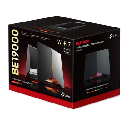TP-LINK Archer GE800 BE19000 Tri-Band Wi-Fi 7 Gaming Router (WIFI7) 1376 Mbps at 2.4 GHz + 5760 Mbps at 5 GHz +