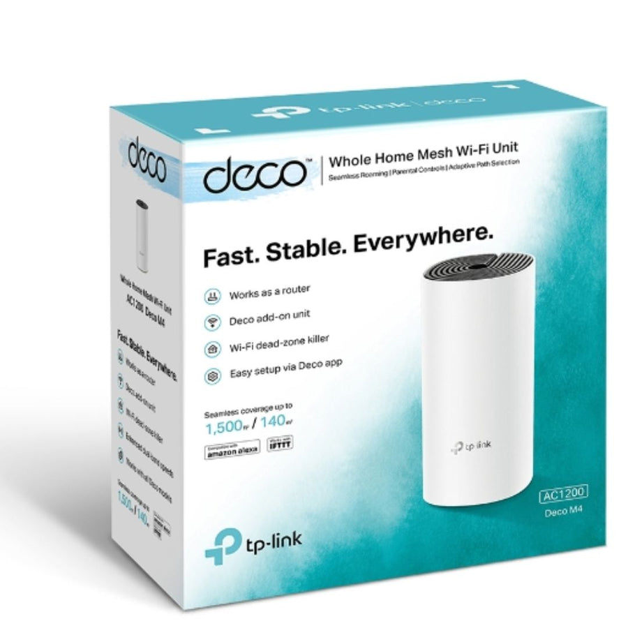 TP-LINK Deco M4 (1-pack) AC1200 Whole Home Mesh Wi-Fi (1-Pack)