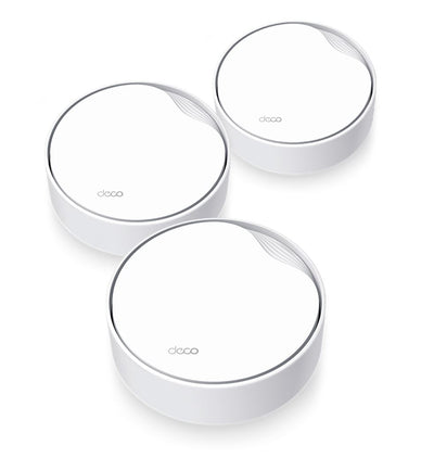 TP-LINK Deco X50-PoE(3-pack) AX3000 Whole Home Mesh WiFi 6 System with PoE