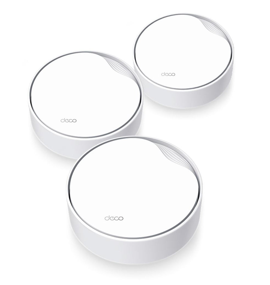 TP-LINK Deco X50-PoE(3-pack) AX3000 Whole Home Mesh WiFi 6 System with PoE
