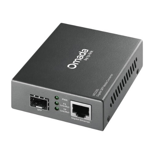 TP-LINK MC220L Gigabit Single & Multi-Mode SFP Media Converter - IEEE 802.3ab/802.3z