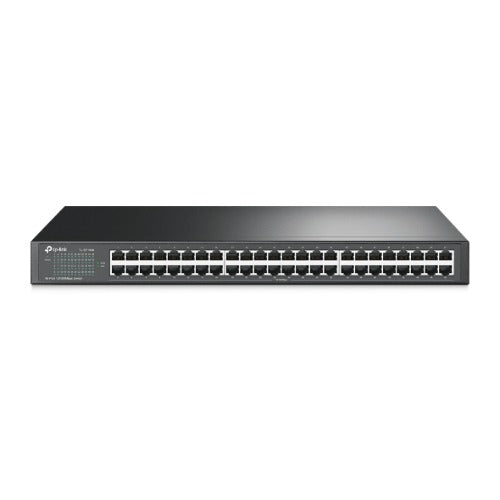 TP-LINK TL-SF1048 48-Port 10/100Mbps Rackmount Switch energy-efficient Supports MAC 19-inch rack-mountable steel