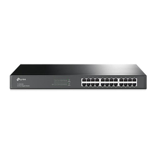 TP-LINK TL-SG1024 24-Port Gigabit 19" Rackmountable Unmanaged Switch energy-efficient Supports MAC Plug & play
