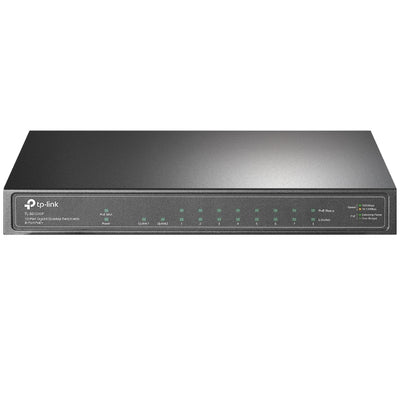 TP-LINK TL-SG1210P 10-Port Gigabit Desktop Switch with 8-Port PoE+ IGMP Snooping 1 Gigabit SFP Slot