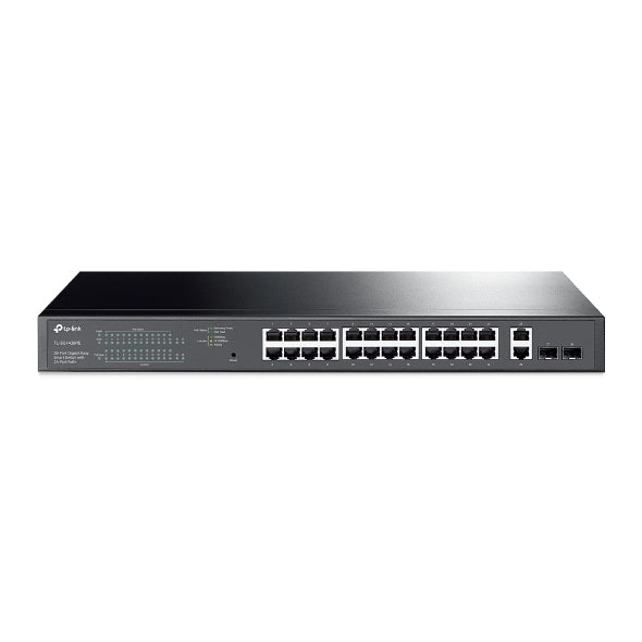 TP-LINK TL-SG1428PE 28-Port Gigabit Easy Smart Switch with 24-Port PoE+ 32xVLAN 56Gbps Switching Capacity Rack