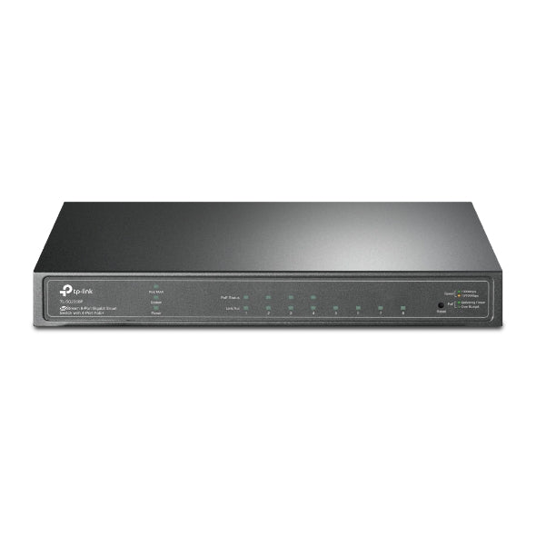 TP-LINK SG2008P JetStream 8-Port Gigabit Smart Switch with 4-Port PoE+ Fanless Support Omada SDN