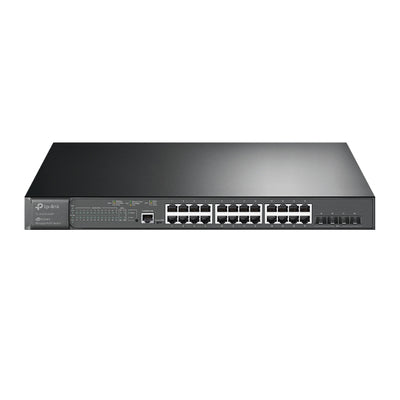 TP-LINK SG3428XMP Omada 24-Port PoE+ Gigabit L2+ Managed Switch with 4 10GE SFP+ Slots