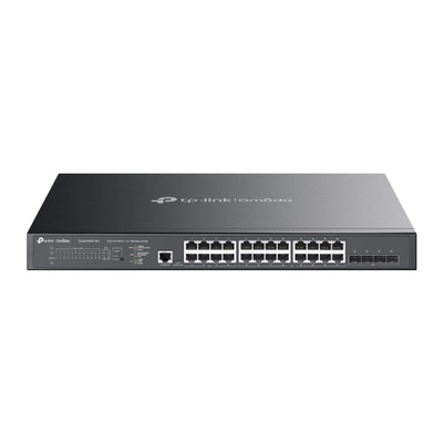 TP-LINK SG3428XPP-M2 Omada 24-Port 2.5GBASE-T and 4-Port 10GE SFP+ L2+ Managed Switch with 16-Port PoE+ & 8-Port