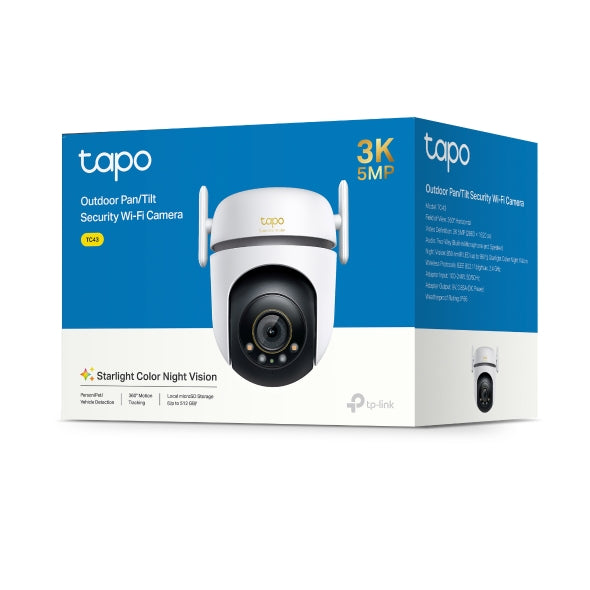 TP-LINK TC43 Outdoor Pan/Tilt Security Wi-Fi Camera