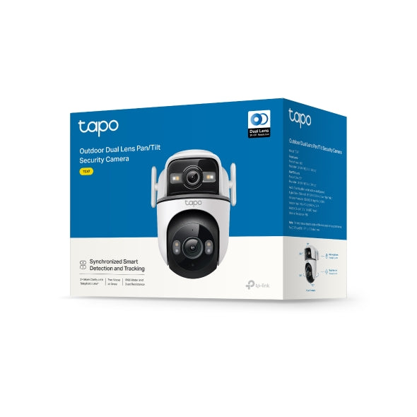 TP-LINK TC47 Outdoor Dual Lens Pan/Tilt Security Camera