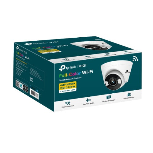 TP-LINK VIGI 5MP C450(4mm) Full-Colour Turret Network Camera