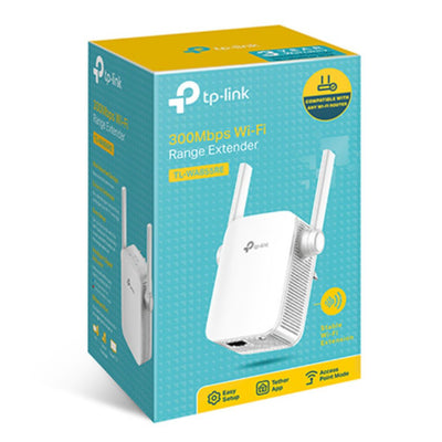 TP-LINK TL-WA855RE N300 300Mbps Wi-Fi Range Extender Repeater Access Point 1Gpbs LAN 802.11bgn 2xExternal Antennas