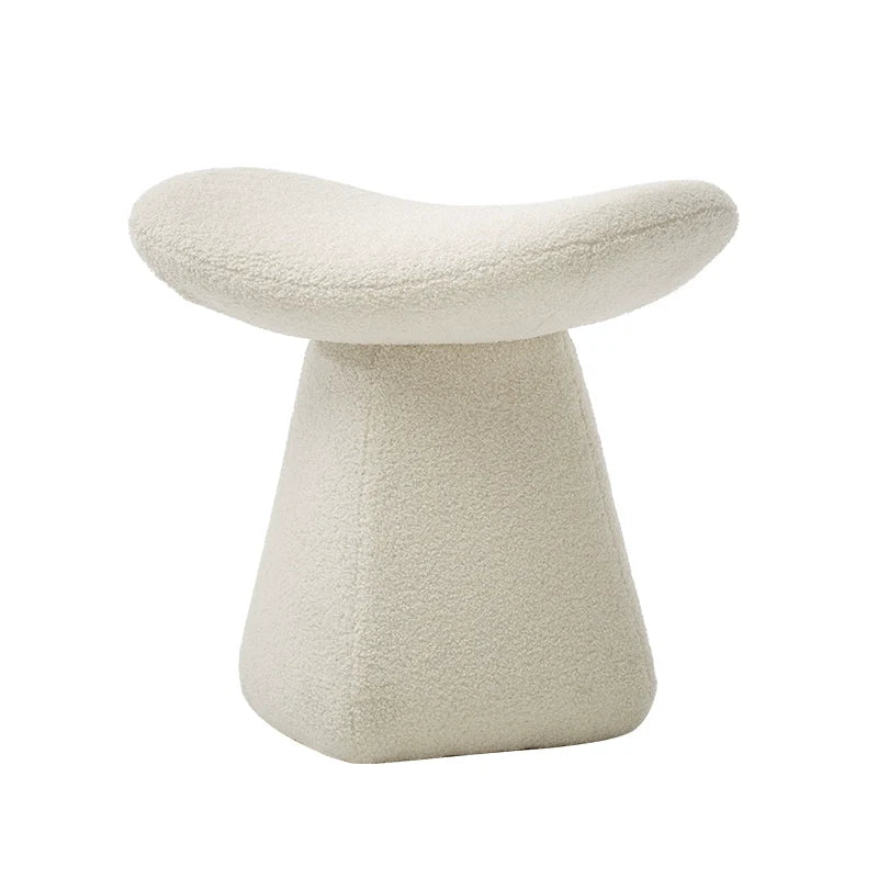 NNETB Nordic Lambskin Rotating Makeup Stool-0