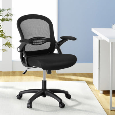 NNEDSZ Artiss Mesh Office Chair Computer Gaming Desk Chairs Work Study Mid Back-0