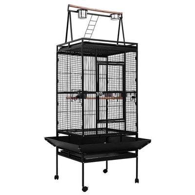 NNEDSZ Bird Cage Pet Cages Aviary 173CM Large Travel Stand Budgie Parrot Toys-0