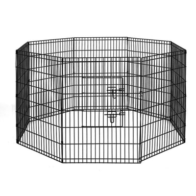 NNEDSZ 2X36 8 Panel Pet Dog Playpen Puppy Exercise Cage Enclosure Fence Play Pen-0