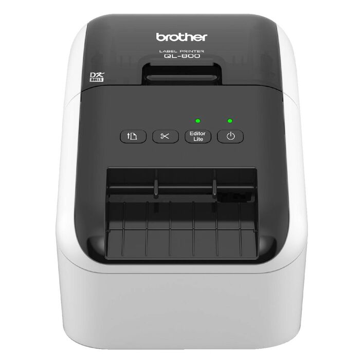 Brother QL-800 HIGH Speed Professional PC/MAC Label Printer / UP TO 62MM WITH Black/red Printing (*DK-22251