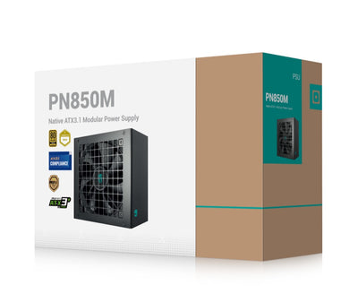 DEEPCOOL PN850M Gamer Storm 850W 80+ Gold Certified Fully Modular ATX Power Supply