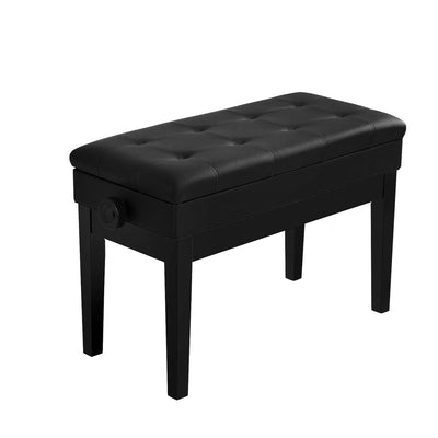 NNEDSZ Alpha Piano Bench Stool Adjustable Height Keyboard Seat-0