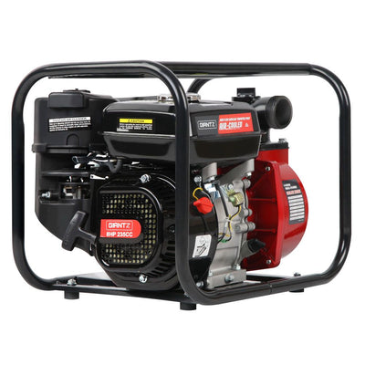 NNEDSZ 2inch High Flow Water Pump - Black & Red-0