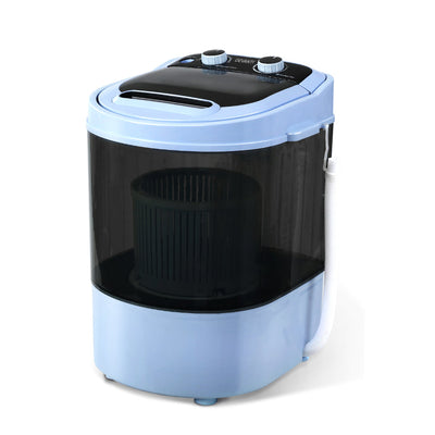 NNEDSZ 3KG Mini Portable Washing Machine Shoes Wash Top Load Spin Camp Caravan-0
