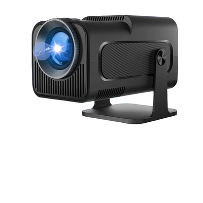 NNEOBA 4K-Supported Portable Projector Black-0