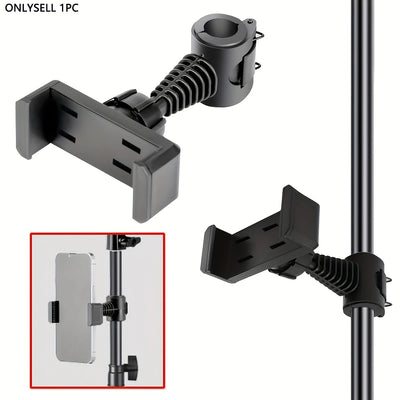 1 Universal Phone and Tripod Accessory, 360° Rotatable, Bicycle Motorcycle Phone Holder, Suitable for Smartphone Accessories