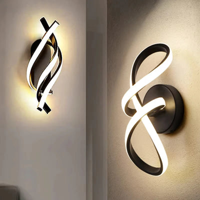 Modern LED Wall Light Interior Lighting Fixture For Bedroom Living Room Hallway Staircase Home Decor Led Lustre Wall Sconces