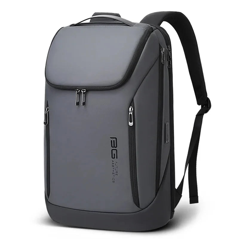 NNEOBA 15.6 Business Laptop Backpack Grey-0