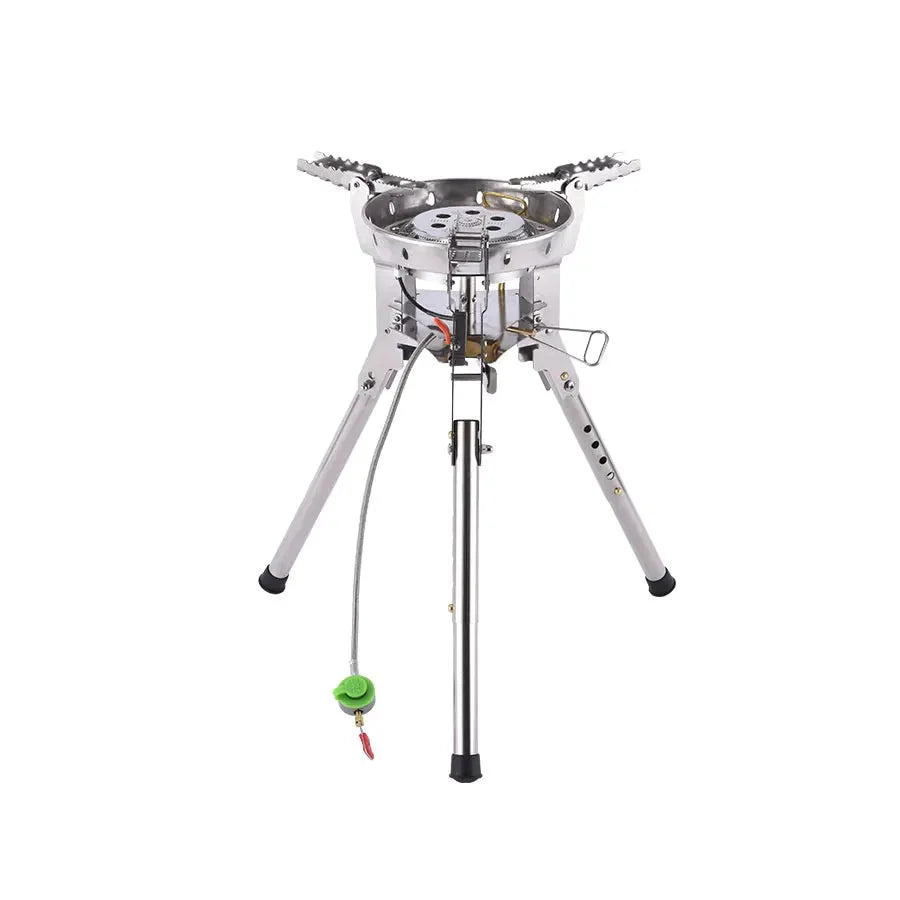 NNEOBA Pro High-Power Camping Stove 4360W Portable Gas Burner Silver-0