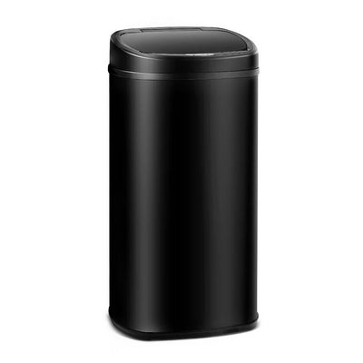 NNEDSZ 58L Motion Sensor Rubbish Bin - Black-0