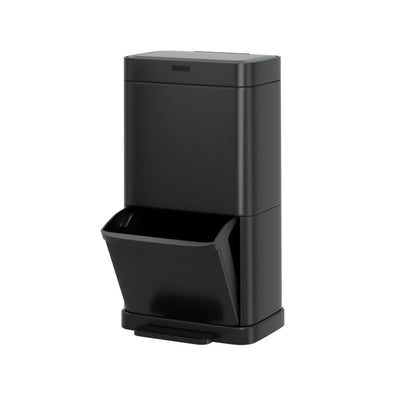 NNEDSZ 70L Motion Sensor Bin Pedal Bins Automatic Black-0