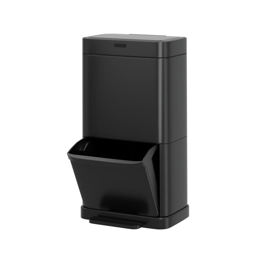 NNEDSZ 70L Motion Sensor Bin Pedal Bins Automatic Black-0